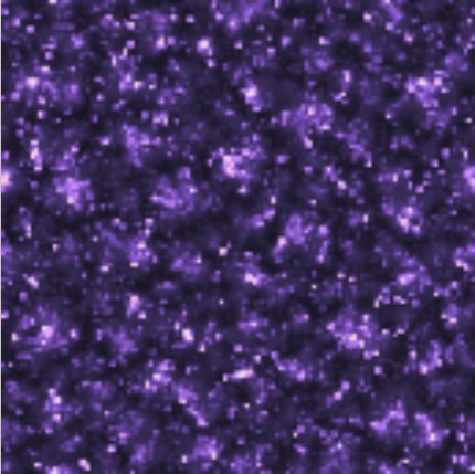 Sample render of Caustic Sea, preset Fold lock