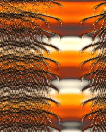 Chimera States: Breathing chimera preset render