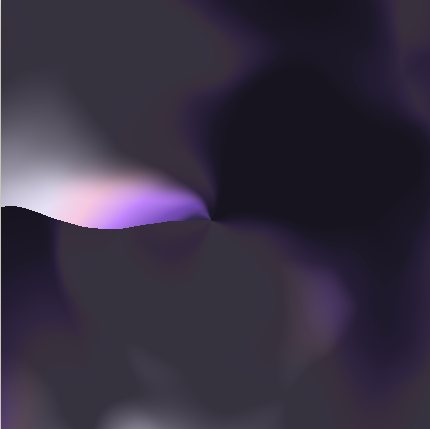 Sample render of Neural Patterns, preset Silk