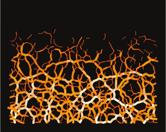 Force Chains: Strong network only preset render