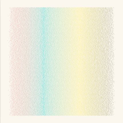 Random Matrices: GOE, read as a comb preset render