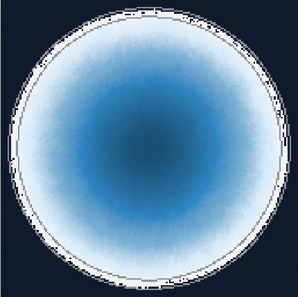 Rotor Routers: Internal DLA, the random twin preset render