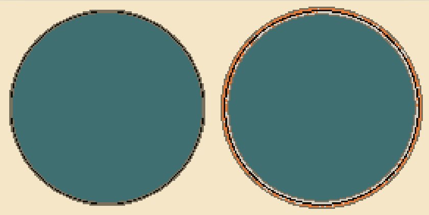 Rotor Routers: Two rims at one scale preset render
