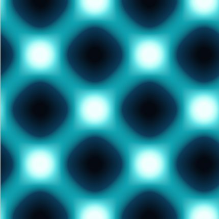 Shallow Water: Crossing standing waves preset render