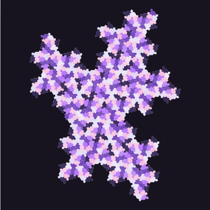 Aperiodic Tilings: Spectre (2023) preset render