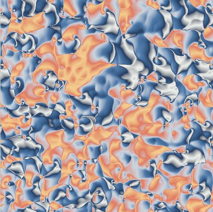 Flocking: Ordered, and even preset render