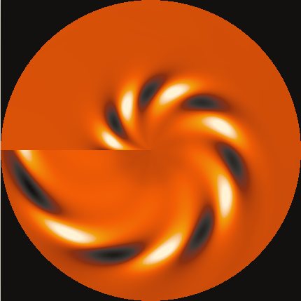 Sample render of Track, preset Spiral