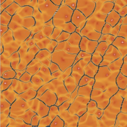 Cosmic Web: Caustic class preset render